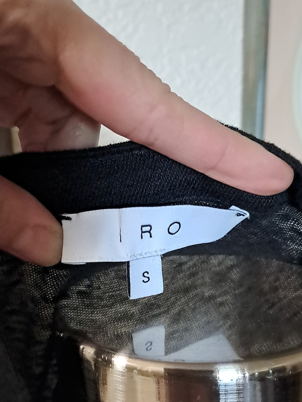 Sheer Black IRO Dress - Picture 4 of 4
